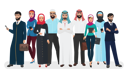 پیش‌نمایش فایل hijab-business-people-8751129 از پک افراد کسب‌وکار عرب