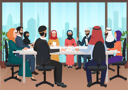 پیش‌نمایش فایل arab-business-people-meeting-at-office-8751287 از پک کسب و کار