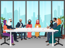 پیش‌نمایش فایل hijab-business-people-meeting-at-office-8751288 از پک کسب و کار