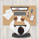 پیش‌نمایش فایل man-working-on-office-8751295 از پک کسب و کار