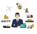 پیش‌نمایش فایل logistic-service-8752052 از پک حرفه