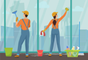 پیش‌نمایش فایل cleaning-worker-clean-window-8751759 از پک حرفه