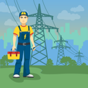 پیش‌نمایش فایل electrician-holding-tool-kit-8751757 از پک حرفه