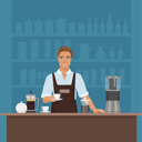 پیش‌نمایش فایل man-making-coffee-8751756 از پک حرفه