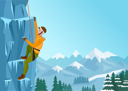 پیش‌نمایش فایل man-climbing-cliff-8751812 از پک ورزش و تناسب اندام