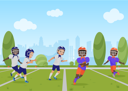 پیش‌نمایش فایل people-playing-american-ball-8751803 از پک ورزش و تناسب اندام