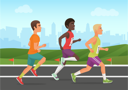 پیش‌نمایش فایل running-race-8751826 از پک ورزش و تناسب اندام