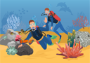 پیش‌نمایش فایل scuba-driving-8751813 از پک ورزش و تناسب اندام