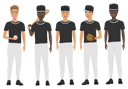 پیش‌نمایش فایل baseball-team-8751836 از پک تیم ورزشی