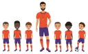 پیش‌نمایش فایل football-team-with-coach-8751844 از پک تیم ورزشی