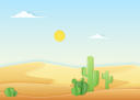 پیش‌نمایش فایل desert-with-bright-sunshine-8751847 از پک چشم انداز