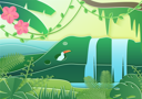 پیش‌نمایش فایل waterfall-in-forest-8751851 از پک چشم انداز