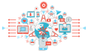پیش‌نمایش فایل customer-support-8751585 از پک مفهوم محور