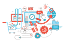 پیش‌نمایش فایل digital-shopping-8751559 از پک مفهوم محور