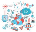 پیش‌نمایش فایل global-warming-8751587 از پک مفهوم محور