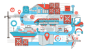 پیش‌نمایش فایل shipping-service-8751557 از پک مفهوم محور