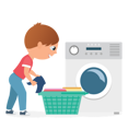پیش‌نمایش فایل boy-doing-laundry-9204985 از پک کودکان در حال نظافت