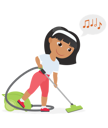پیش‌نمایش فایل girl-vacuuming-floor-9204986 از پک کودکان در حال نظافت