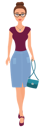 پیش‌نمایش فایل beautiful-woman-with-purse-9205719 از پک زن
