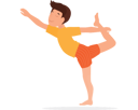 پیش‌نمایش فایل boy-doing-yoga-9205969 از پک کودکان در حال یوگا