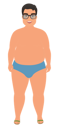 پیش‌نمایش فایل man-in-swimming-cloth-9205401 از پک مرد با مایو