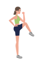 پیش‌نمایش فایل female-doing-leg-stretching-9205608 از پک تناسب اندام دختر