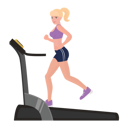پیش‌نمایش فایل woman-running-on-treadmill-9205599 از پک تناسب اندام دختر