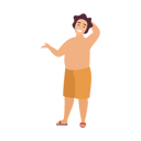 پیش‌نمایش فایل man-wearing-shorts-9214209 از پک مردم در ساحل