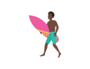 پیش‌نمایش فایل boy-going-for-surfing-9214308 از پک موج سواری