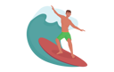 پیش‌نمایش فایل boy-surfing-on-wave-9214342 از پک موج سواری