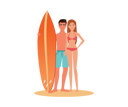 پیش‌نمایش فایل couple-going-for-surfing-9214277 از پک موج سواری