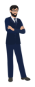 پیش‌نمایش فایل arab-businessman-giving-standing-pose-9160419 از پک افراد کسب‌وکار عرب
