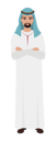 پیش‌نمایش فایل arab-man-standing-with-folding-arm-9160416 از پک افراد کسب‌وکار عرب