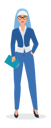 پیش‌نمایش فایل arab-woman-standing-with-clipboard-9160449 از پک افراد کسب‌وکار عرب