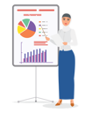 پیش‌نمایش فایل hijab-woman-giving-business-presentation-9160455 از پک افراد کسب‌وکار عرب