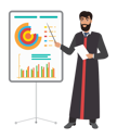 پیش‌نمایش فایل muslim-businessman-giving-business-presentation-9160433 از پک افراد کسب‌وکار عرب