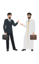 پیش‌نمایش فایل two-arm-businessman-doing-business-discussion-9160424 از پک افراد کسب‌وکار عرب