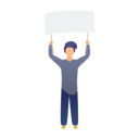 پیش‌نمایش فایل man-holding-blank-board-9306961 از پک آگهی