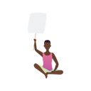 پیش‌نمایش فایل man-holding-blank-placard-9306952 از پک آگهی