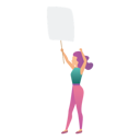 پیش‌نمایش فایل woman-holding-blank-card-9306956 از پک آگهی
