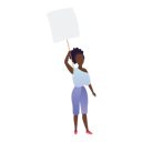 پیش‌نمایش فایل woman-placard-9306943 از پک آگهی