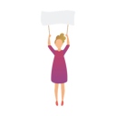 پیش‌نمایش فایل woman-with-blankspace-9306945 از پک آگهی