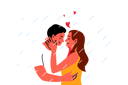 پیش‌نمایش فایل romantic-couple-kissing-9201054 از پک فعالیت افراد