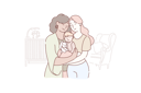 پیش‌نمایش فایل happy-family-9448680 از پک خانواده و والدین