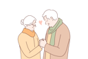 پیش‌نمایش فایل old-couple-loving-together-9448686 از پک خانواده و والدین