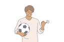 پیش‌نمایش فایل male-football-player-9451386 از پک ورزش و تناسب اندام