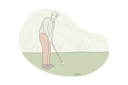 پیش‌نمایش فایل man-playing-golf-9451401 از پک ورزش و تناسب اندام