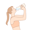 پیش‌نمایش فایل woman-drinking-water-after-workout-9451371 از پک ورزش ها