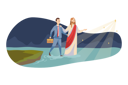 پیش‌نمایش فایل businessman-walking-with-jesus-9448626 از پک دین