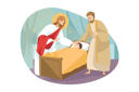 پیش‌نمایش فایل jesus-blessing-little-boy-9448632 از پک دین